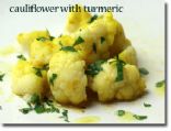 Cauliflower with Turmeric