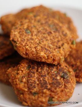 Pinto Bean Veggie Pattie's