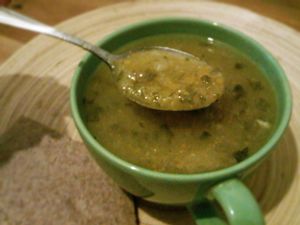 Turnips (Kohlrabi) soup