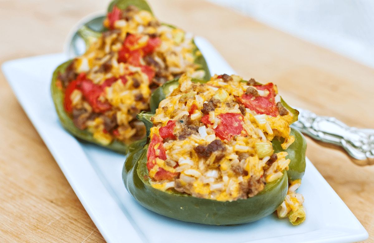 Andy's Turkey-Stuffed Peppers