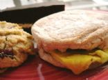 Egg and Sausage Breakfast Muffin Sandwich