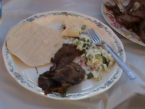 Carne Asada de mexican style