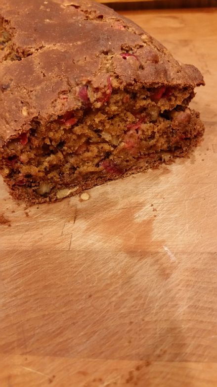 Healthier Cranberry Orange Bread