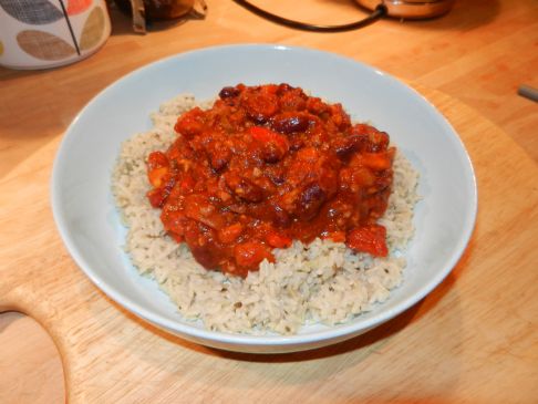 Quorn and root vegetable chili