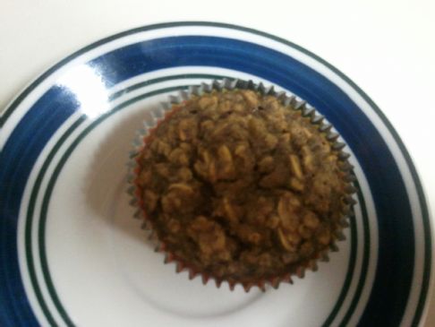 Janet0116 No Sugar Banana Oat Muffin