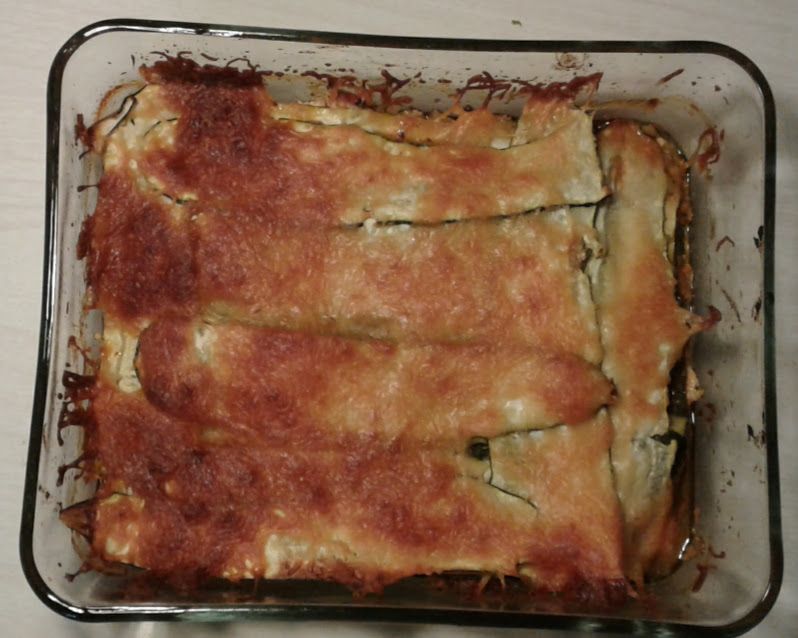 9 Round Zucchini Lasagna (Modified)