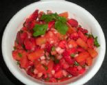 Strawberry-Grilled Pineapple Salsa