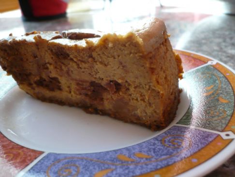 Rustic Pumpkin Cheesecake