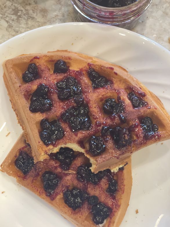 Puff Waffles for One - High Protein by Tamera