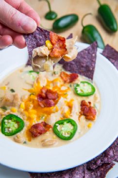 Jalapeno Popper Chicken Soup