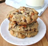 Pretzel-Scotch Cookies