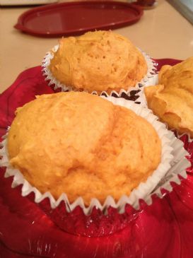 2-Ingredient Pumpkin Muffins - Low Fat