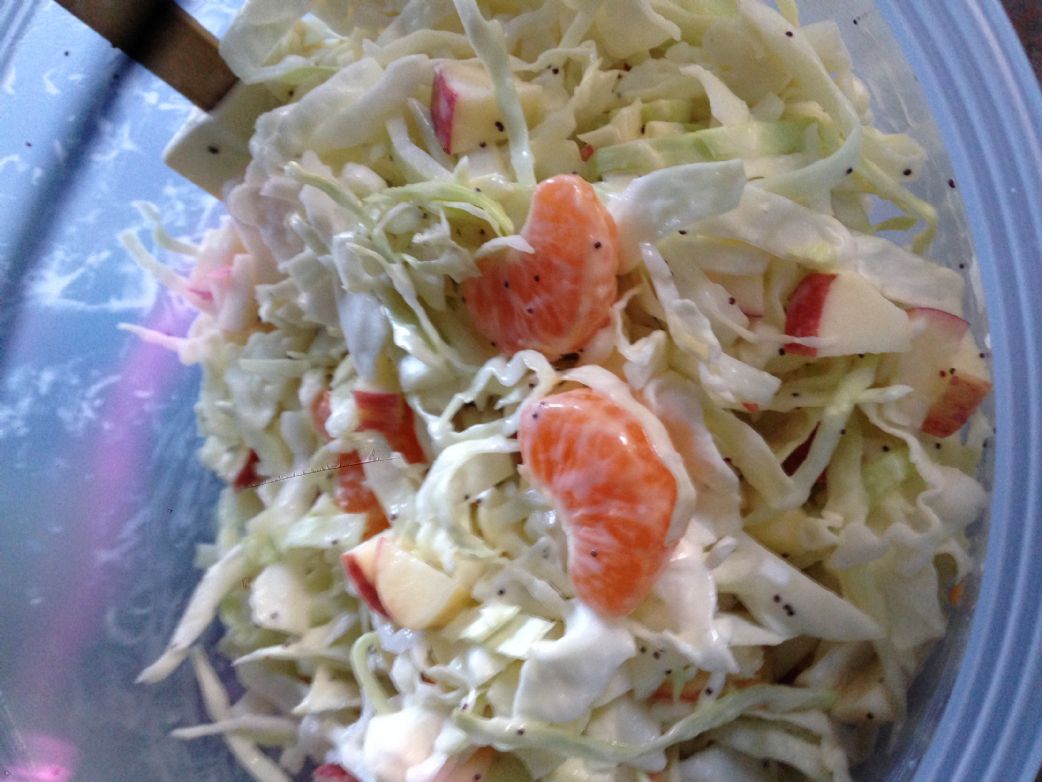 Poppyseed coleslaw