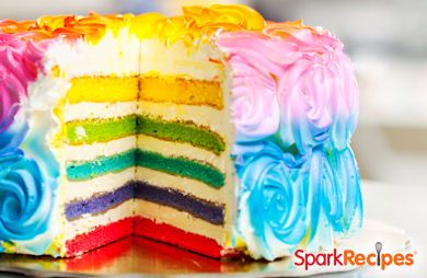 End-of-the-Rainbow Layer Cake