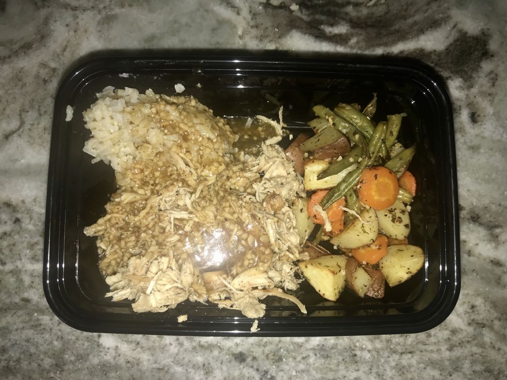 Honey Balsamic Chicken and Veggies