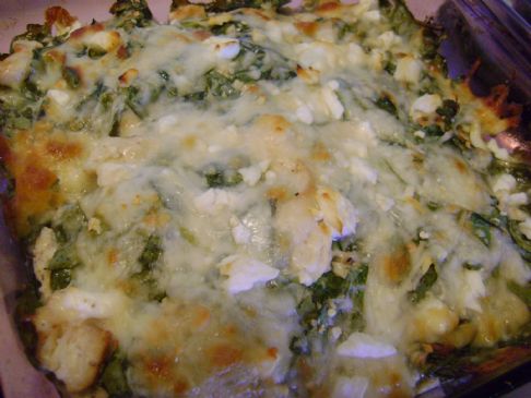 Low-Carb Chicken Spinach Casserole