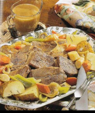 Yankee Pot Roast and Vegetables