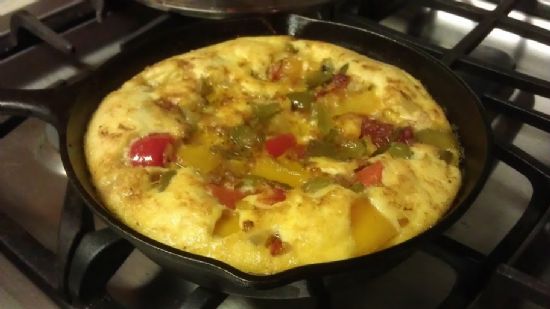 Pepper and Onion Frittata