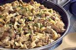 Meatless Stroganoff