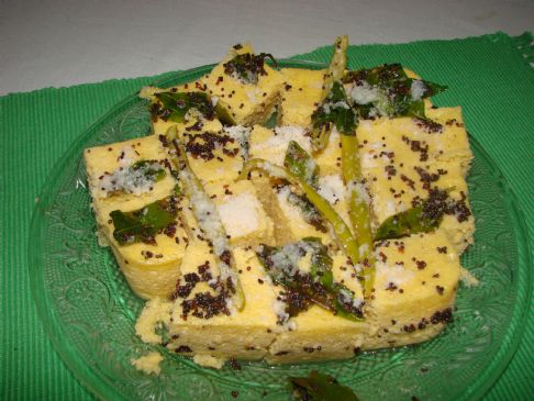 Dhokla (Indian- Gujarati dish)