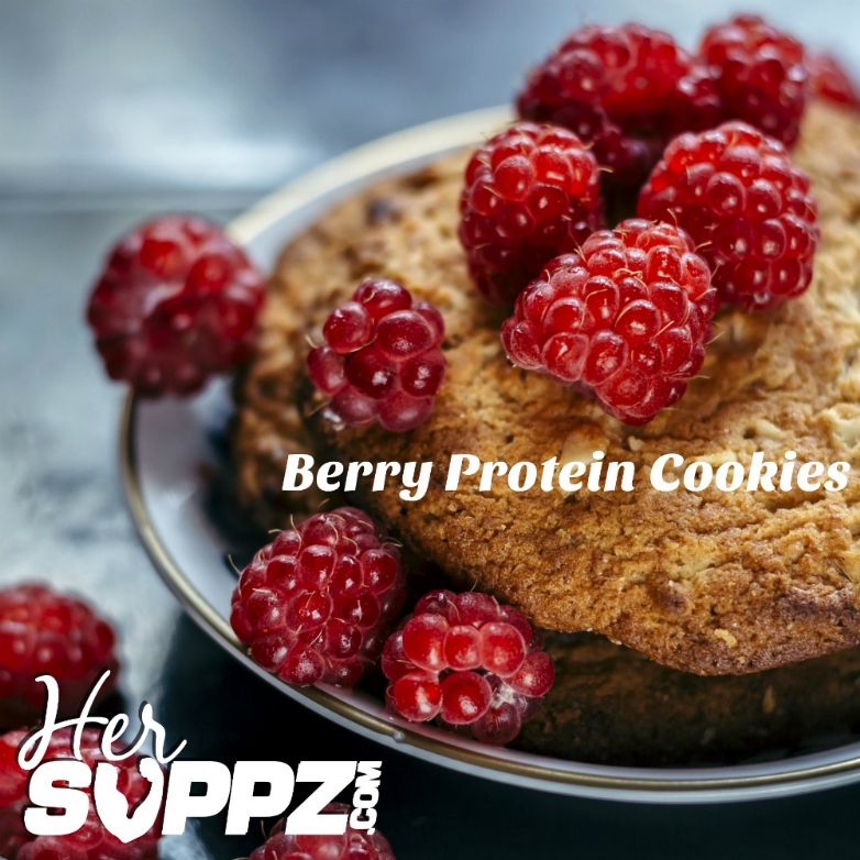 HerSUPPZ Berry Protein Cookies