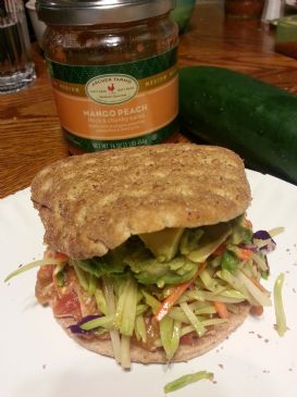 Mango Island Chicken Sandwich #FITFOOD