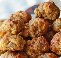 Cathy's Mini Sausage Cheese Balls