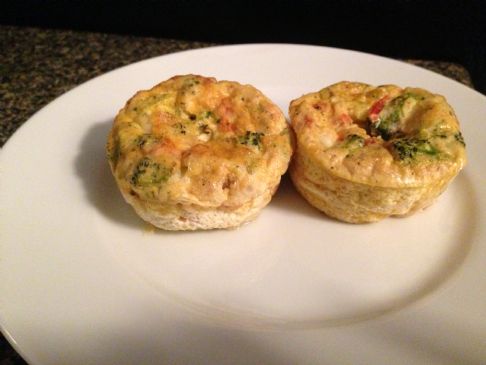 Frittata Muffins - High Protein, Low Cal