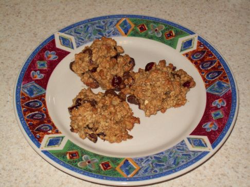 Oatmeal Chocolate Chip Cookies with Cranberries