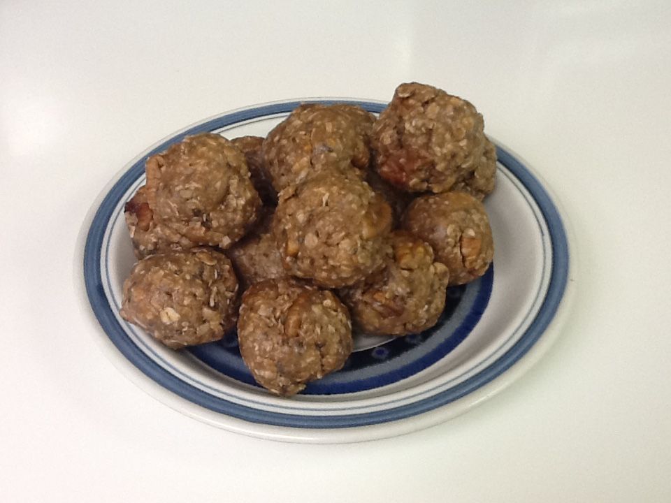 Sara's Chocolate PB Energy balls