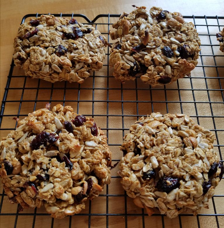 Oatmeal breakfast cookies (gluten free)