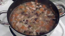Turkey Brown Rice soup