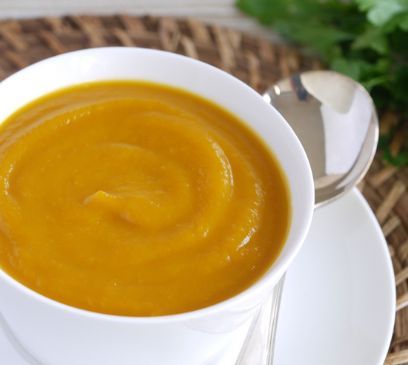 Roasted, Thick Pumpkin Soup