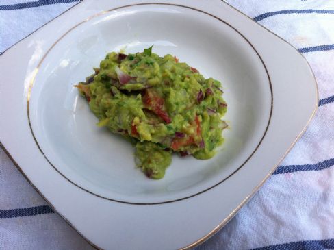 Low-Fat Home Made Chunky Guacamole