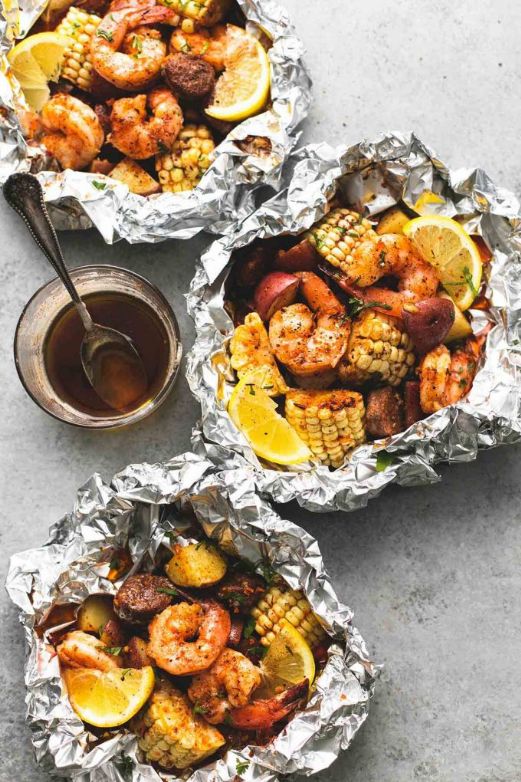 Low Country Boil Foil pack