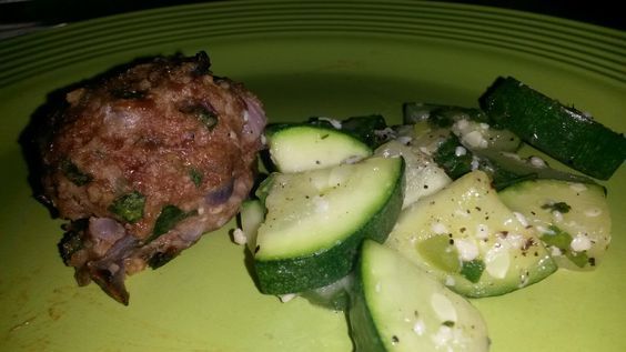 Italian Spinach and Turkey Meatballs