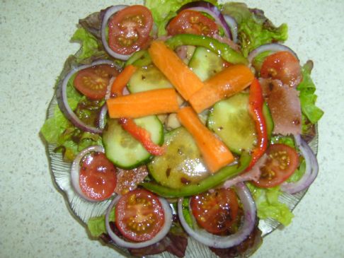 Susie's Corned Beef, Tomato and Chick Pea Salad