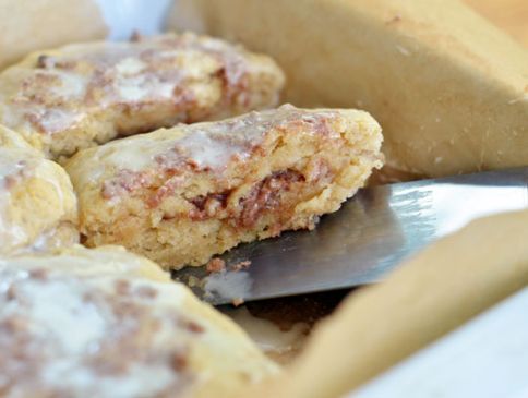 Giant Gooey Cinnamon Breakfast Biscuits