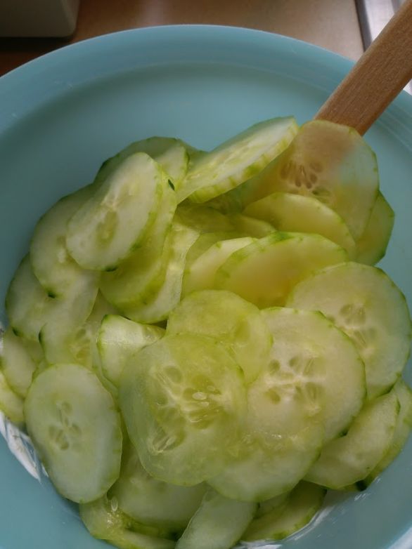 Salad: Creamy Dilled Cucumber Salad