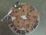 Very Low-Fat, Low-Calorie Oatmeal Raisin Cookies