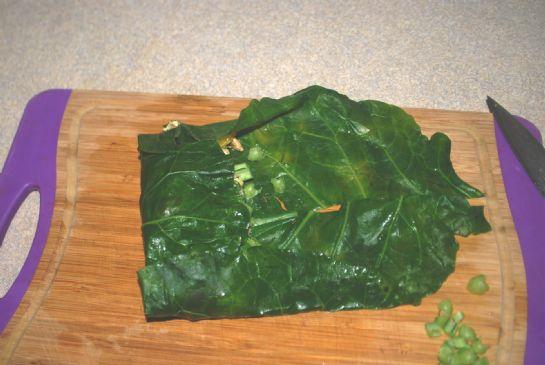 Farmer's Market: Collard Wraps