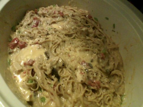 Spicey Chicken Spaghetti