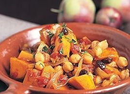 Squash and Chick Pea Stew