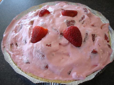 fresh strawberry pie