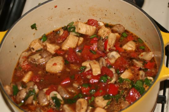 Chicken or Tofu Marsala