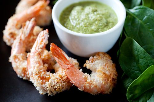 Not-Fried Shrimp with Japanese Cocktail Sauce