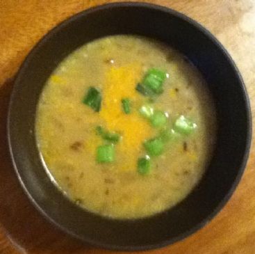 Skinny Baked Potato Soup
