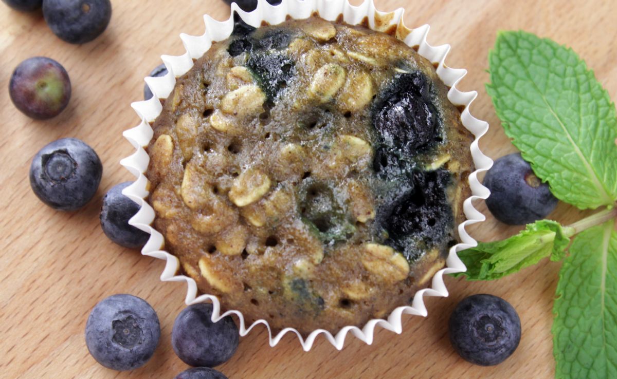 100-Calorie Blueberry Muffins