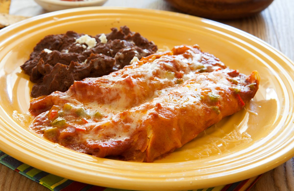 Easy Vegetable Enchiladas