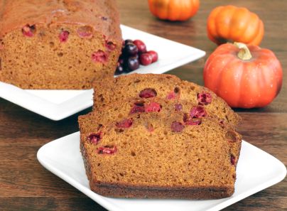 Samantha's Cranberry Pumpkin Bread